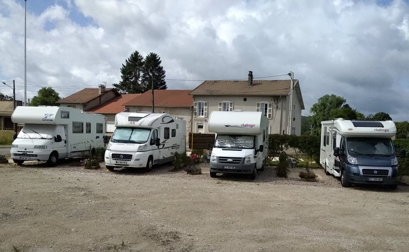 Aire de camping-car de Martigny-les-Bains