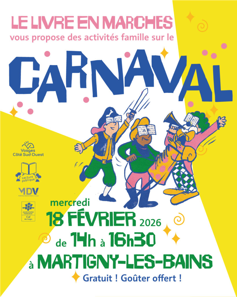 Le Livre en Marches – Carnaval