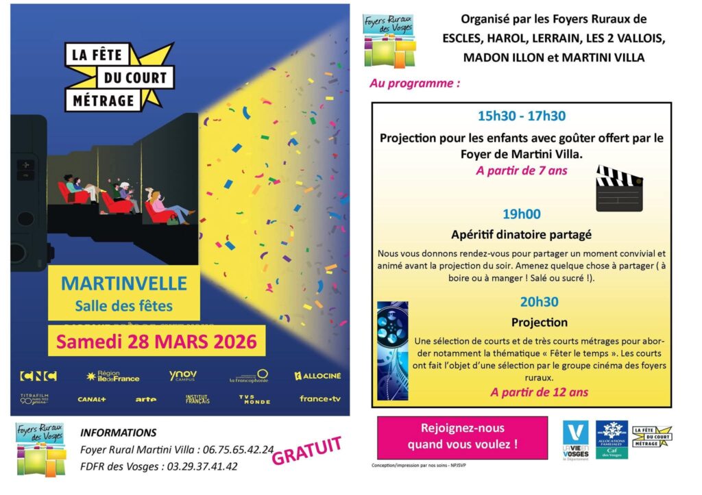 La fête du court-métrage