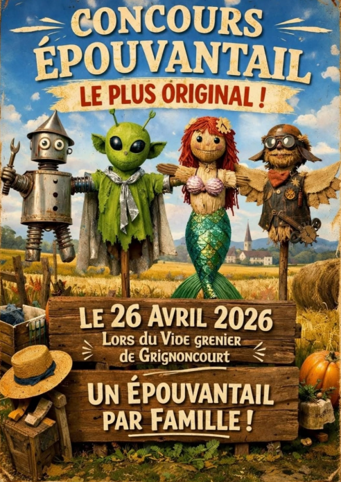 Concours épouvantail