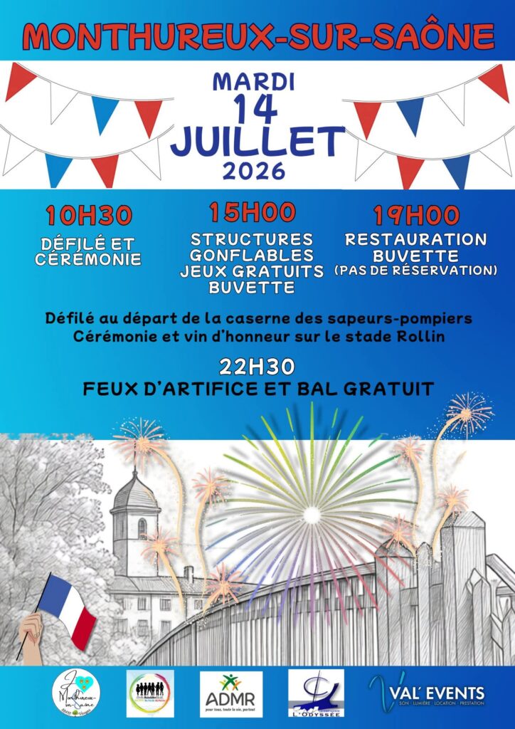 Fête Nationale du 14 Juillet