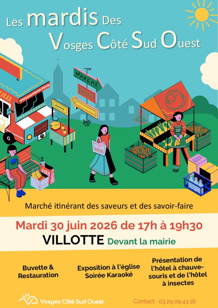 Les Mardis des Vosges Côté Sud Ouest