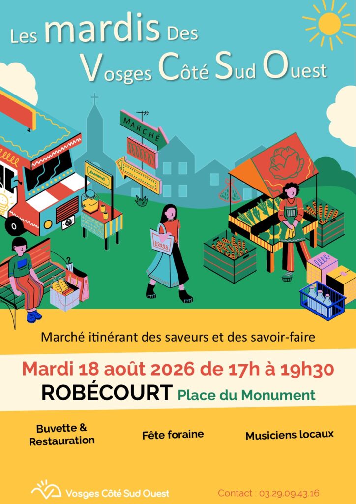 Les Mardis des Vosges Côté Sud Ouest