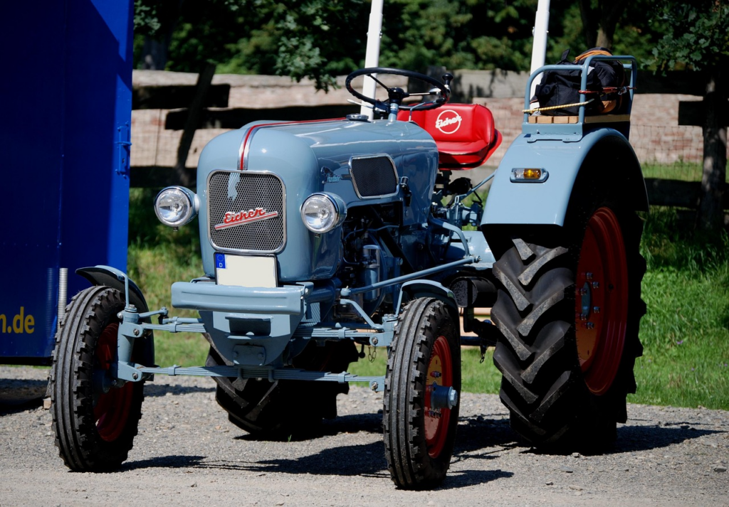 Bijeenkomst van tractoren en landbouwmachines