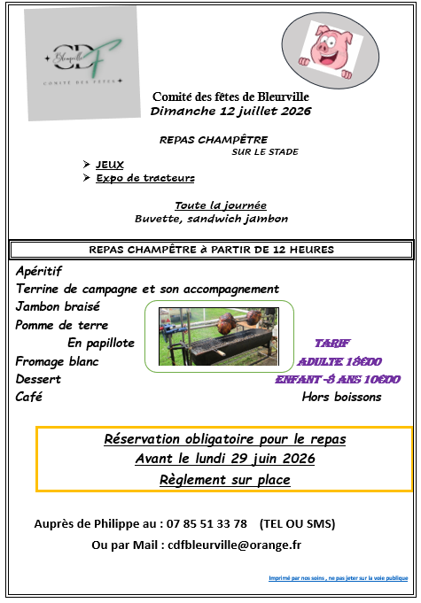 Repas Champêtre