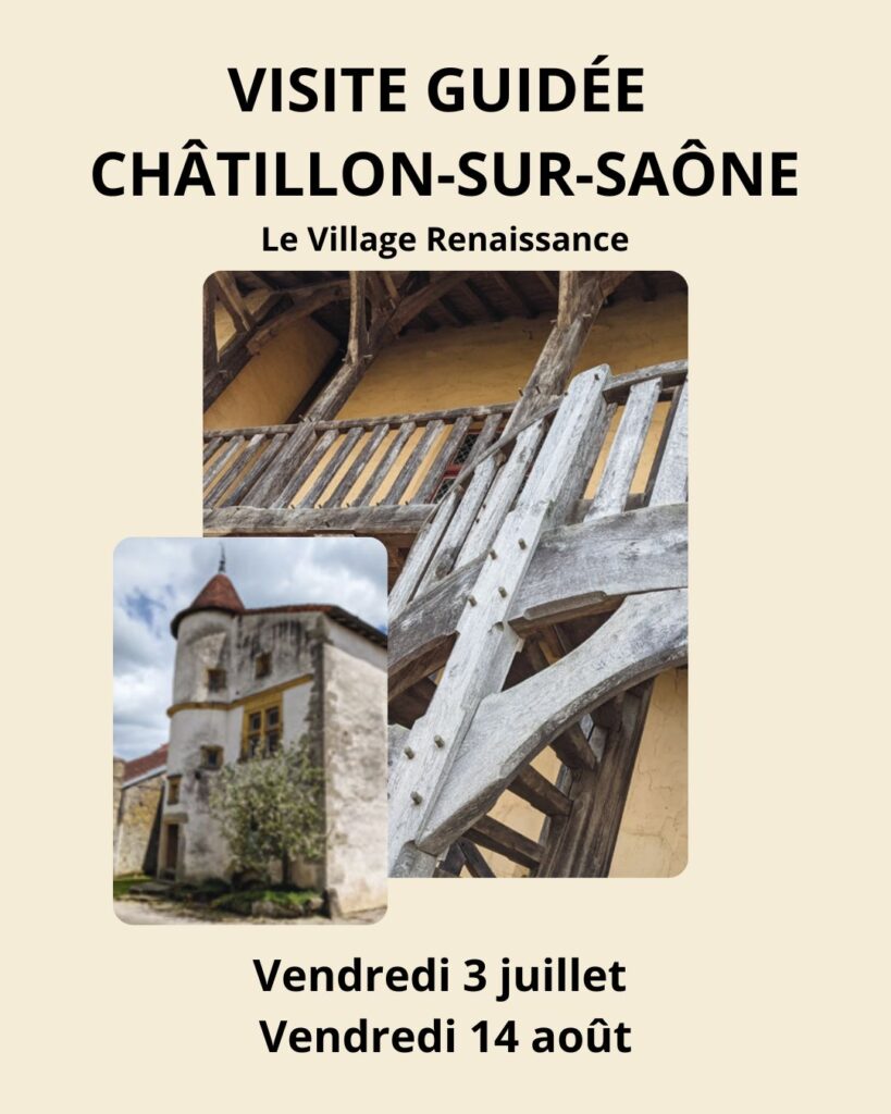 Visite Guidée Châtillon-sur-Saône : Le village Renaissance