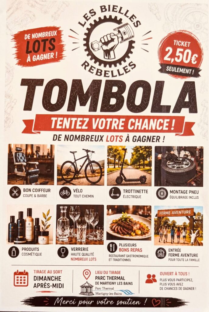 Tombola „Bielles Rebelles“