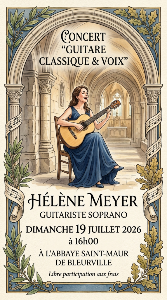 Concert Guitare Classique & Voix
