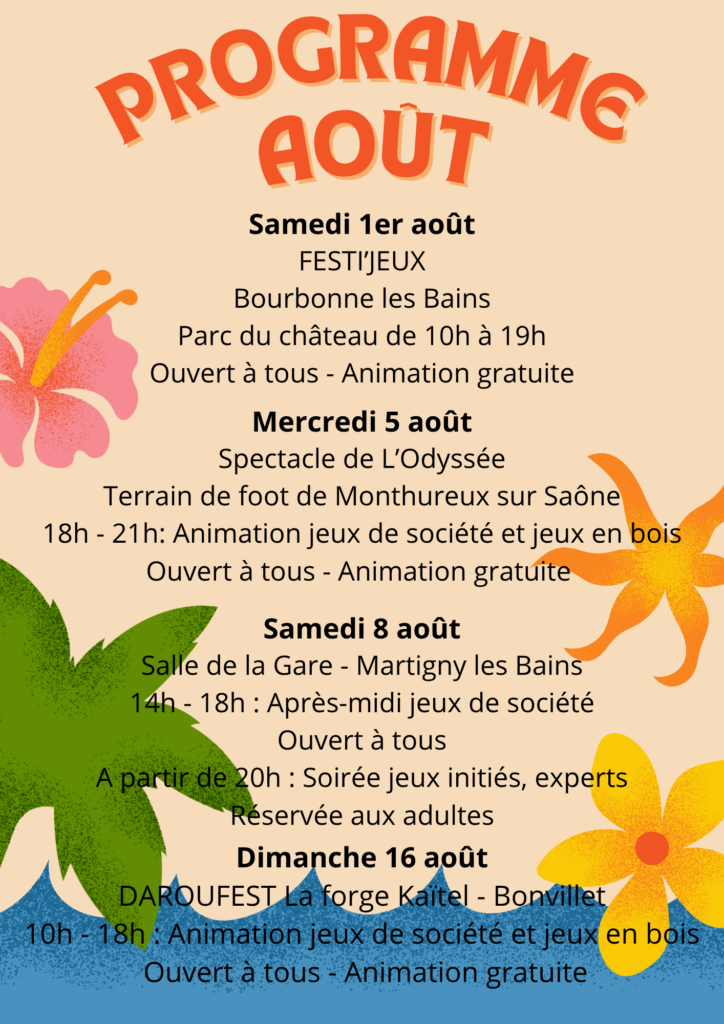 Programme Octodujeux