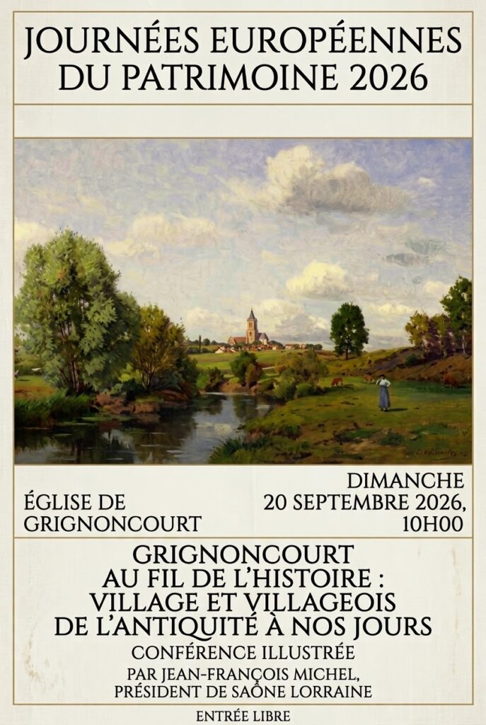 Conférence : Grignoncourt au fil de l&rsquo;histoire