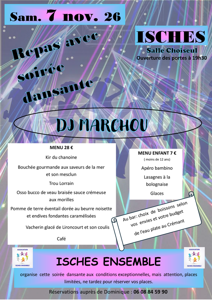 Repas et soirée dansante