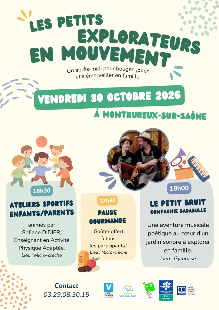 Les Petits Explorateurs en Mouvement