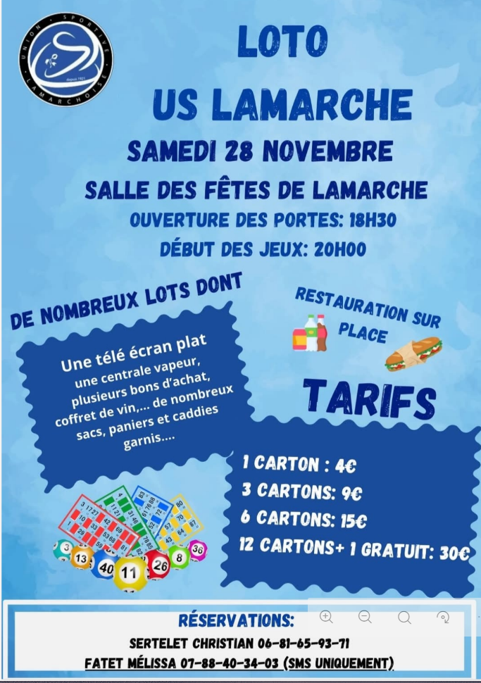 Loto US Lamarche