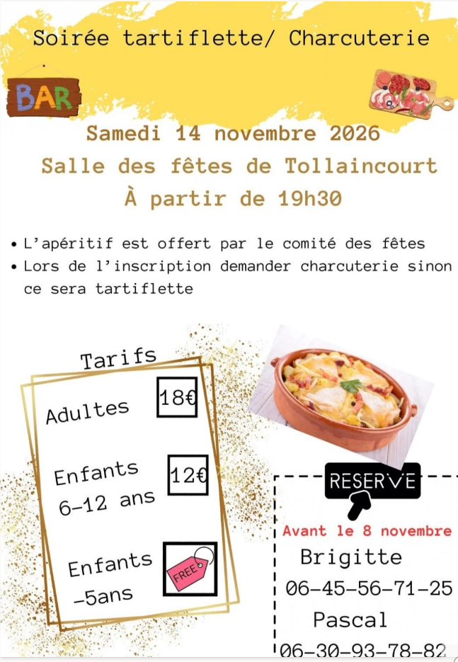 Večer s tartiflette