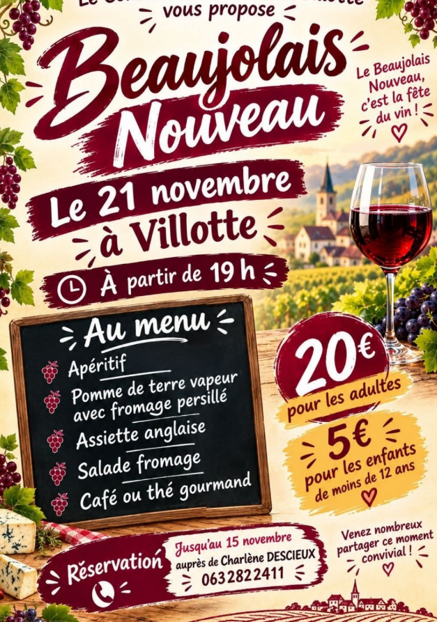 Večer s Beaujolais Nouveau