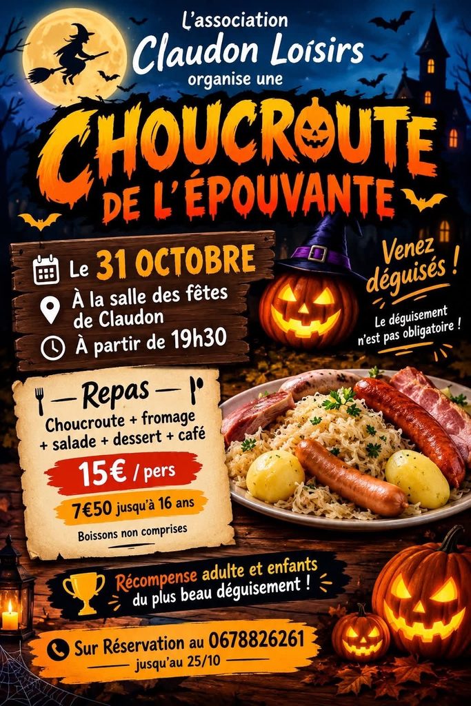 Choucroute de l&rsquo;épouvante